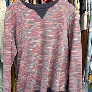 Brave Soul Navy Crewneck Pullover